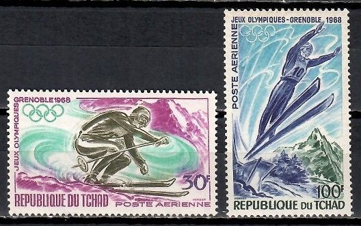 Znaczek Czad 1968 Mi 195-196 Czyste **