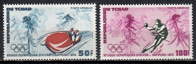 Znaczek Czad 1972 Mi 486-487 Czyste **