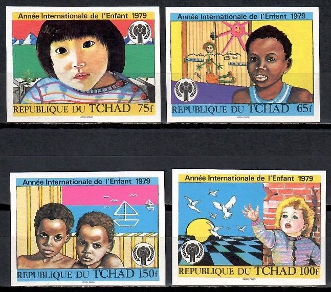 Znaczek Czad 1979 Mi 856-859B Czyste **