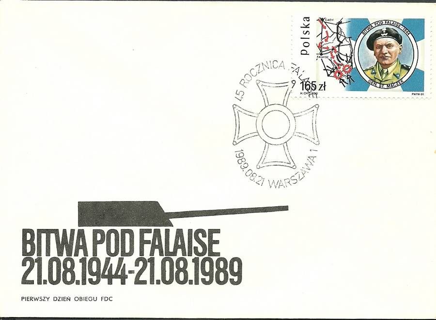 Znaczek Polska 1989 Mi 3213 Fi 3065 FDC