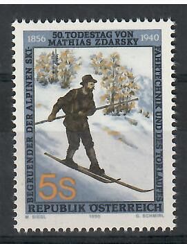 Znaczek Austria 1990 Mi 1998 Czyste **