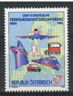 Znaczek Austria 1995 Mi 2159 Czyste **
