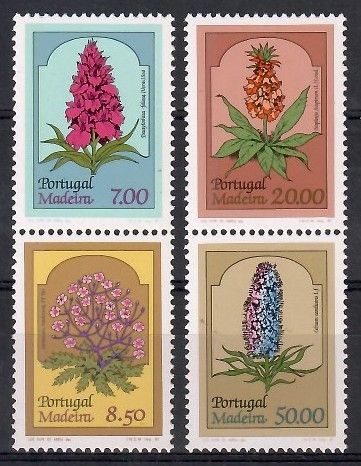Znaczek Madera 1981 Mi 73-76 Czyste **