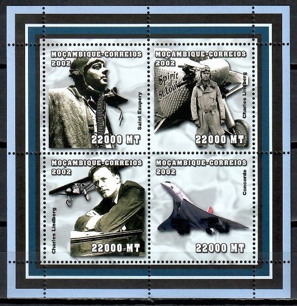 Znaczek Mozambik 2002 Mi ark 2495-2498 Czyste **