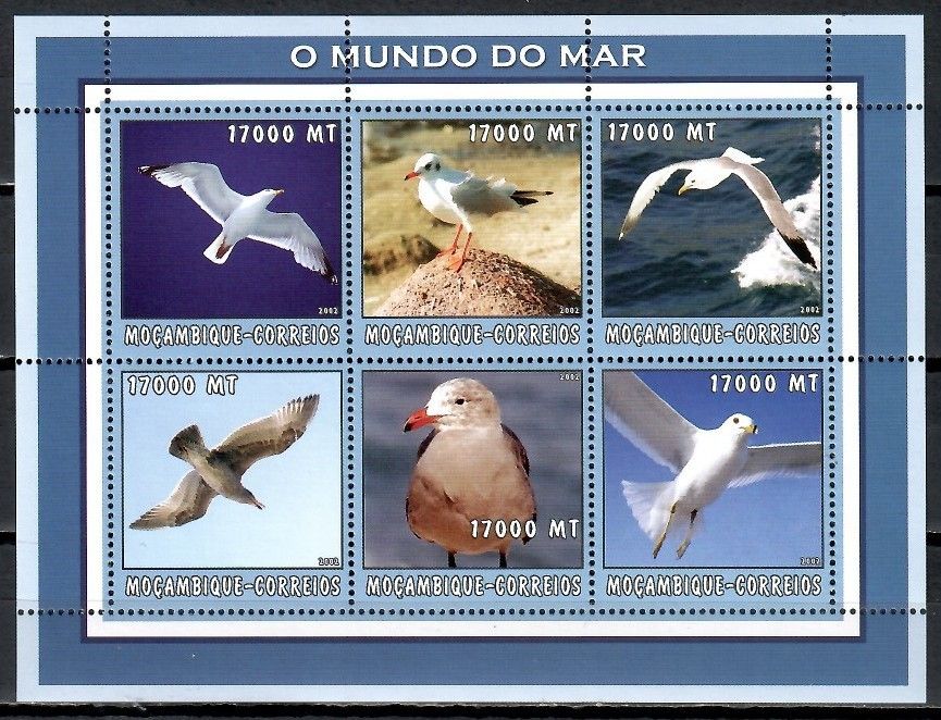 Znaczek Mozambik 2002 Mi ark 2656-2661 Czyste **