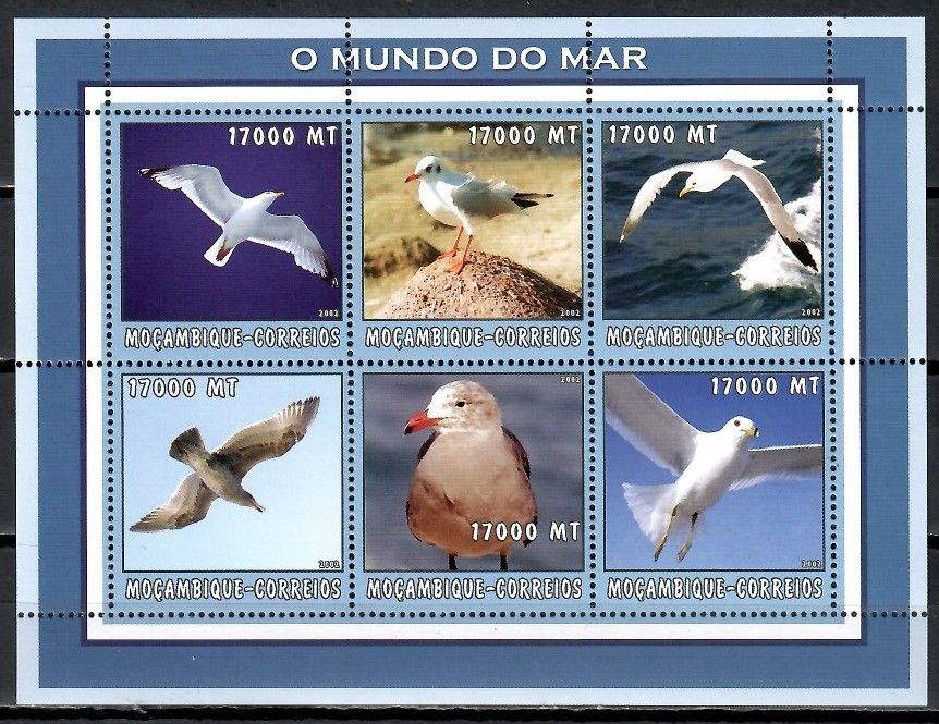 Znaczek Mozambik 2002 Mi ark 2662-2667 Czyste **