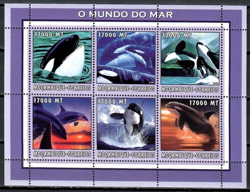 Znaczek Mozambik 2002 Mi ark 2686-2691 Czyste **