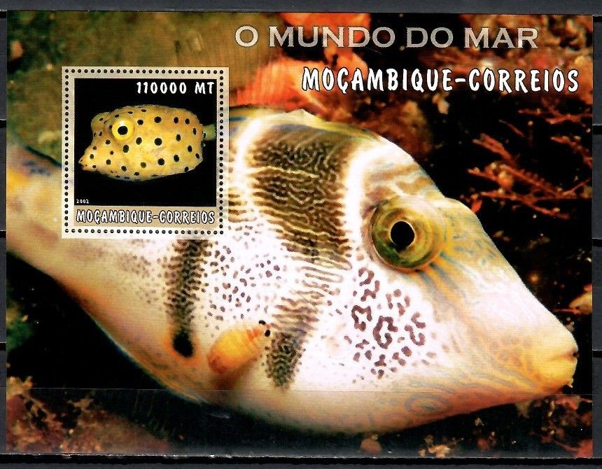 Znaczek Mozambik 2002 Mi bl 181 Czyste **