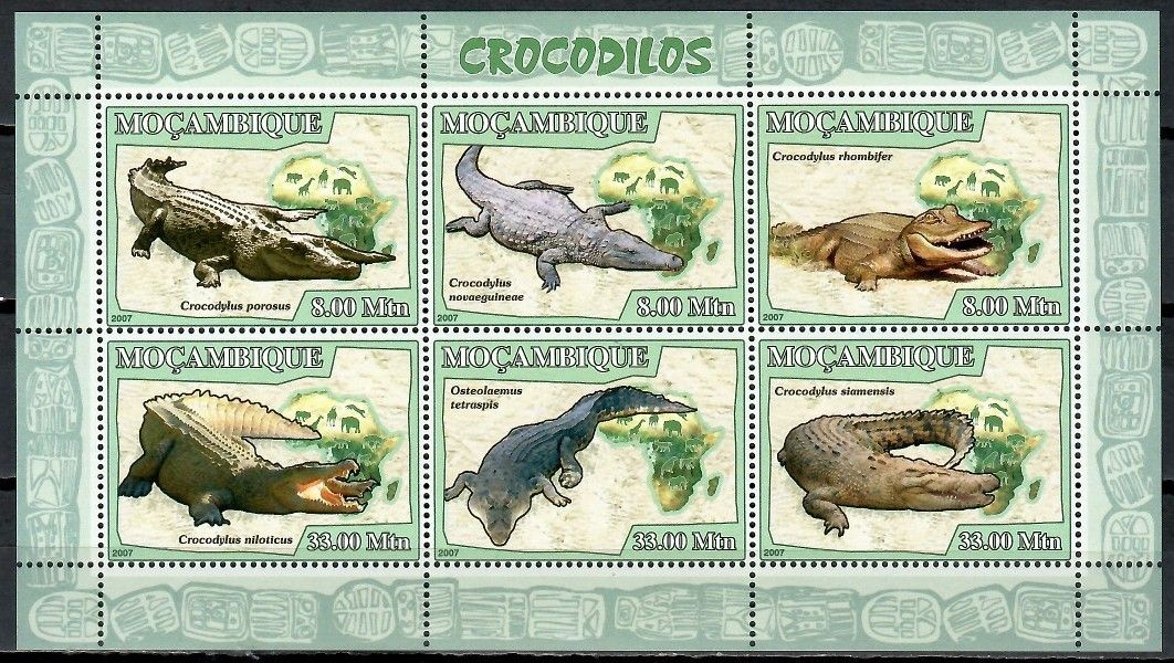 Znaczek Mozambik 2007 Mi ark 2984-2989 Czyste **