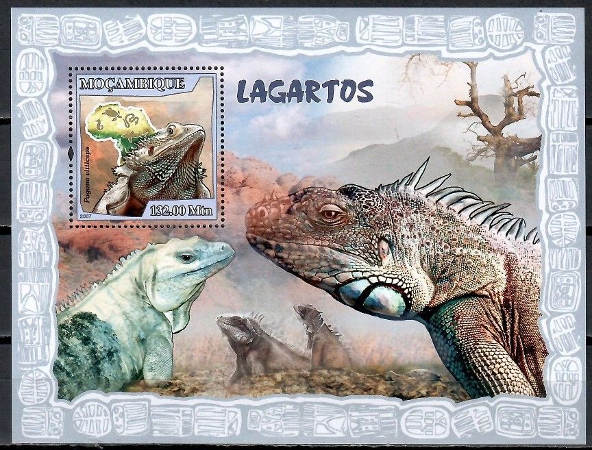 Znaczek Mozambik 2007 Mi bl 222 Czyste **