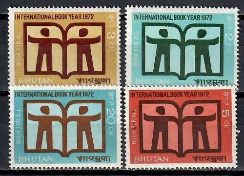 Znaczek Bhutan 1972 Mi 510-513 Czyste **