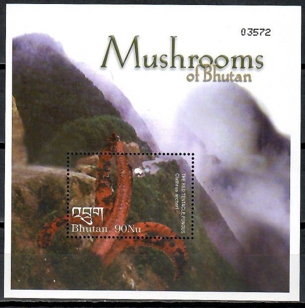Znaczek Bhutan 2002 Mi bl 455 Czyste **