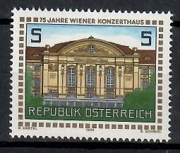 Znaczek Austria 1988 Mi 1937 Czyste **