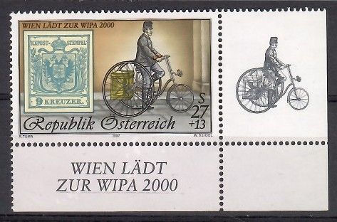 Znaczek Austria 1997 Mi 2222I Czyste **