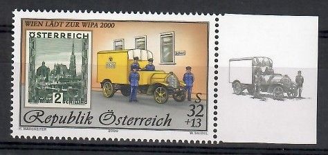 Znaczek Austria 2000 Mi 2270II Czyste **