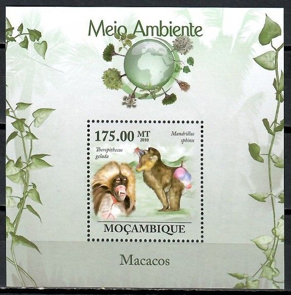 Mozambik 2010 Mi bl 313 Czyste **