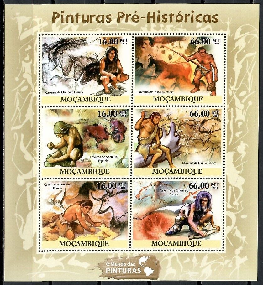 Znaczek Mozambik 2011 Mi ark 5079-5084 Czyste **