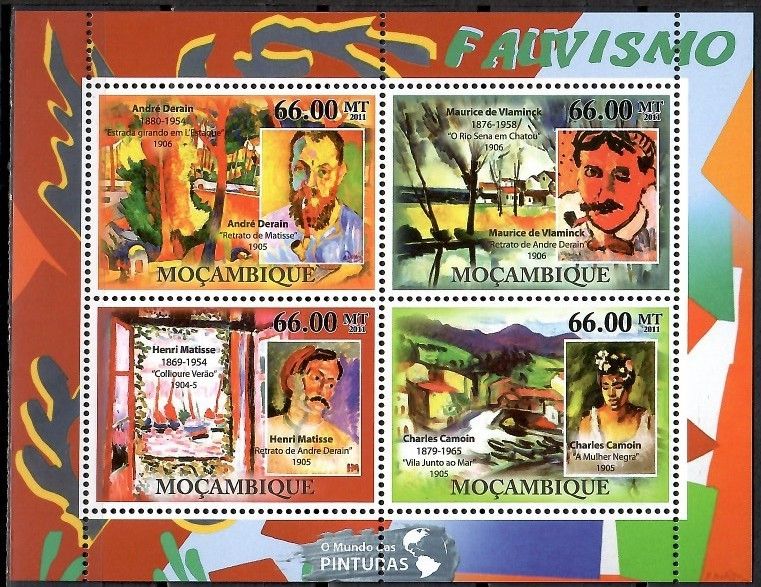 Znaczek Mozambik 2011 Mi ark 5220-5223 Czyste **
