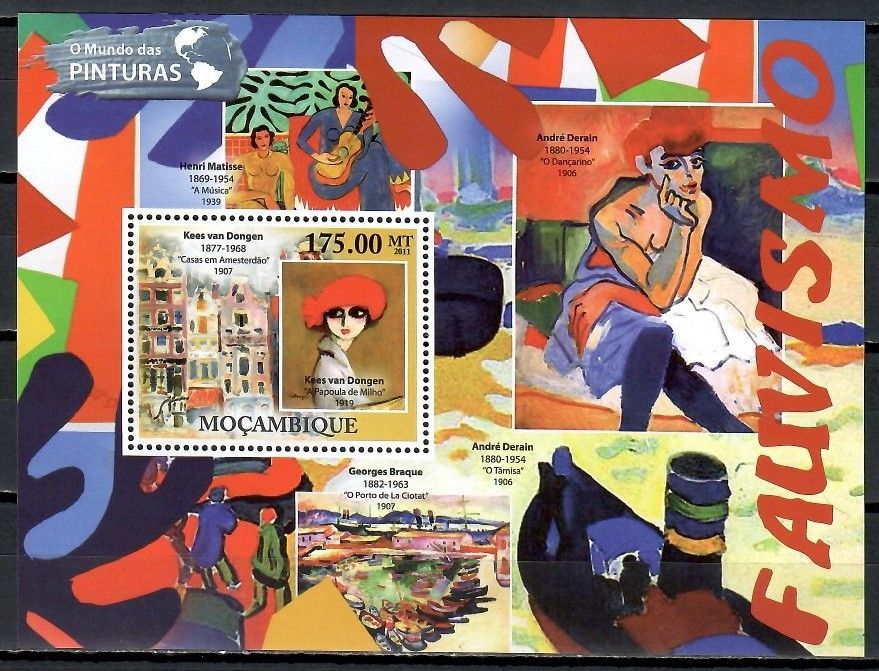 Znaczek Mozambik 2011 Mi bl 548 Czyste **