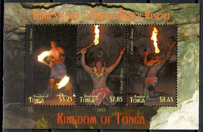 Znaczek Tonga 2013 Mi bl 65 Czyste **