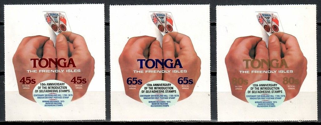 Znaczek Tonga 1979 Mi 192-194 Czyste **