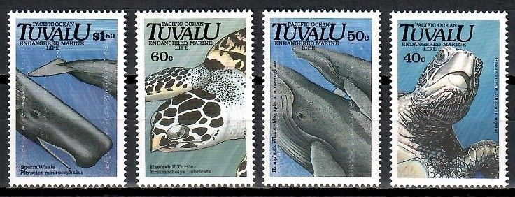 Znaczek Tuvalu 1991 Mi 591-594 Czyste **