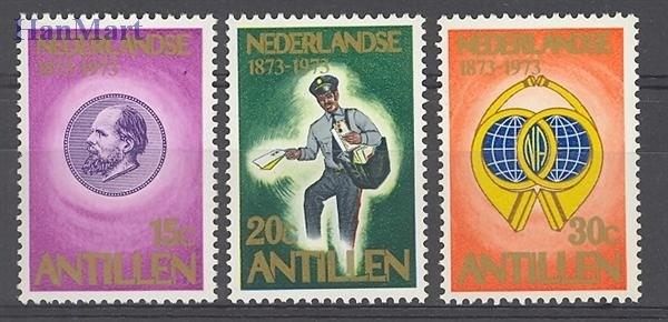 Znaczek Antyle Holenderskie 1973 Mi 266-268 Czyste **