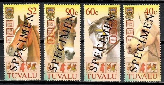 Znaczek Tuvalu 2003 Mi 1086-1089 Czyste **