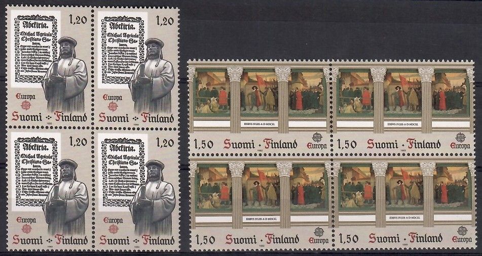 Znaczek Finlandia 1982 Mi 899-900 Czyste **