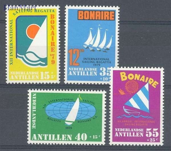 Znaczek Antyle Holenderskie 1979 Mi 391-394 Czyste **