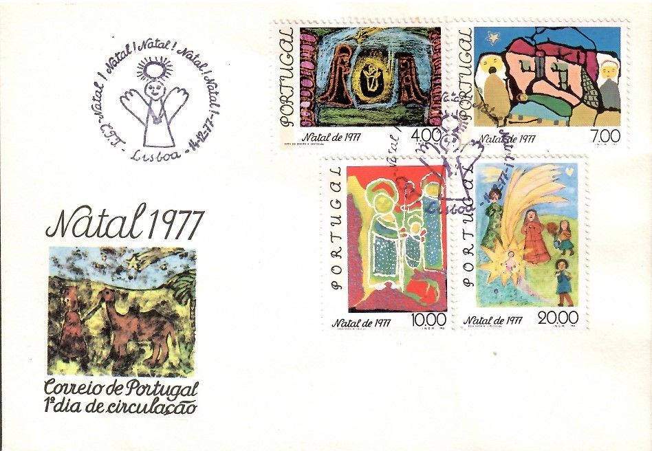 Znaczek Portugalia 1977 Mi 1384-1387 FDC