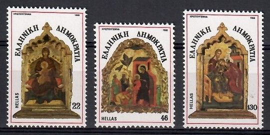 Znaczek Grecja 1986 Mi 1640-1642 Czyste **