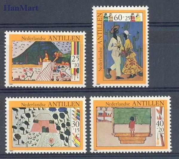 Znaczek Antyle Holenderskie 1980 Mi 432-435 Czyste **