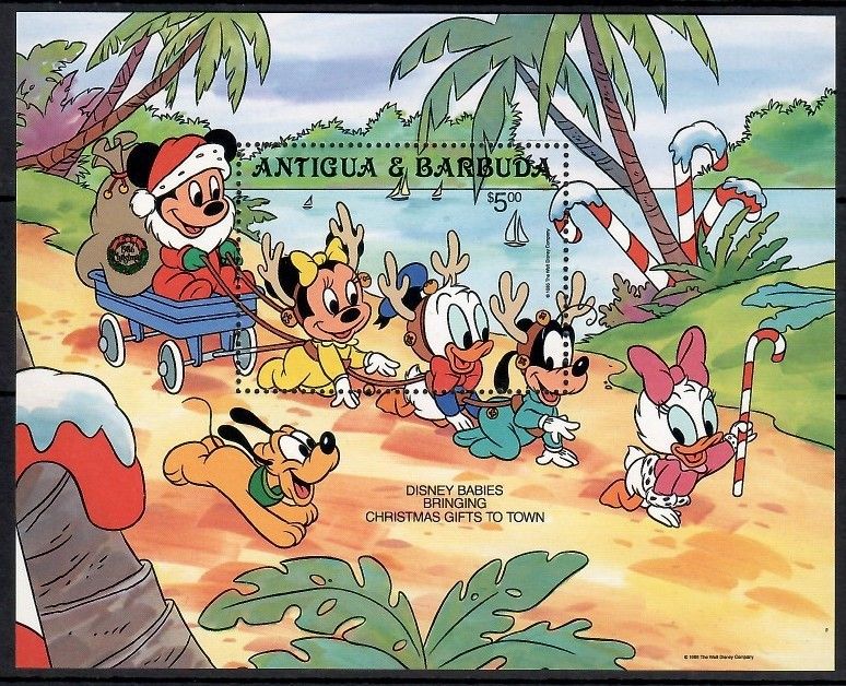 Znaczek Antigua i Barbuda 1986 Mi bl 120 Czyste **