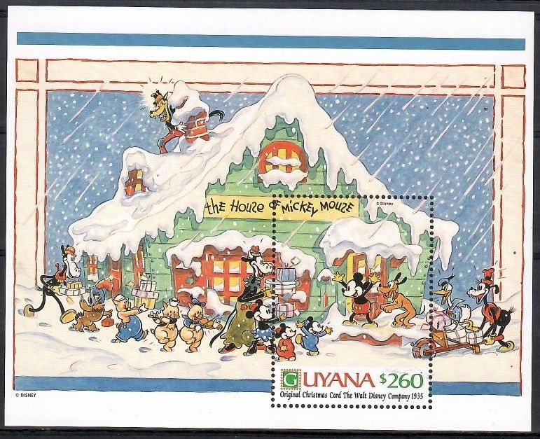 Znaczek Gujana 1991 Mi bl 144 Czyste **