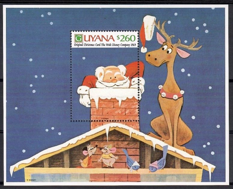 Znaczek Gujana 1991 Mi bl 145 Czyste **