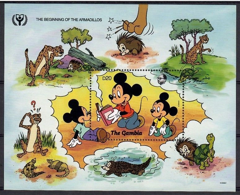 Znaczek Gambia 1991 Mi bl 122 Czyste **