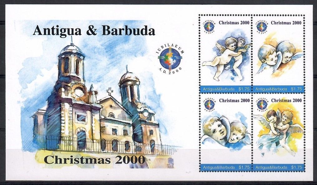 Znaczek Antigua i Barbuda 2000 Mi ark 3370-3373 Czyste **