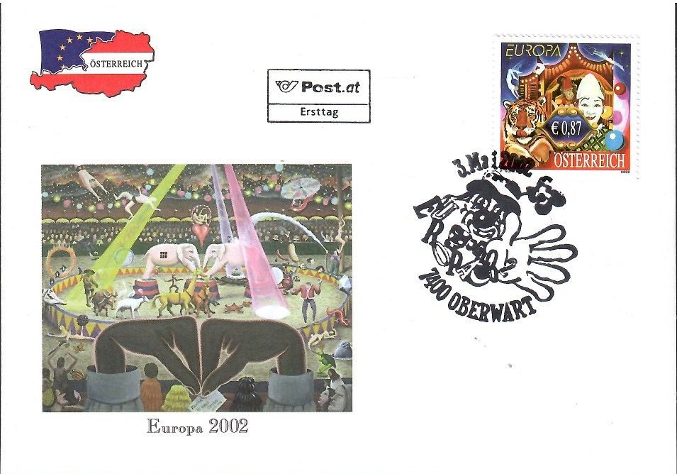 Znaczek Austria 2002 Mi 2376 FDC
