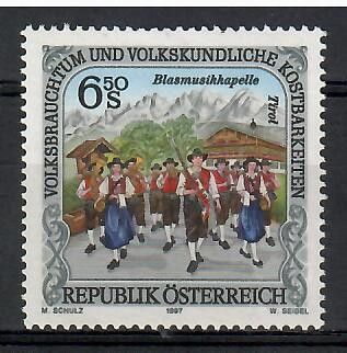 Znaczek Austria 1997 Mi 2227 Czyste **