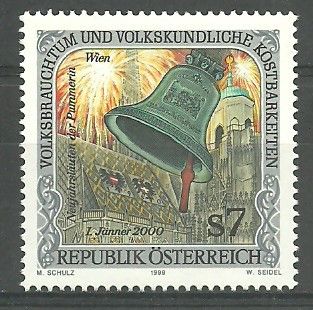 Znaczek Austria 1999 Mi 2299 Czyste **