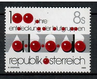 Znaczek Austria 2000 Mi 2322 Czyste **