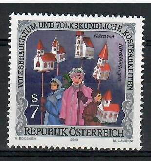 Znaczek Austria 2000 Mi 2302 Czyste **