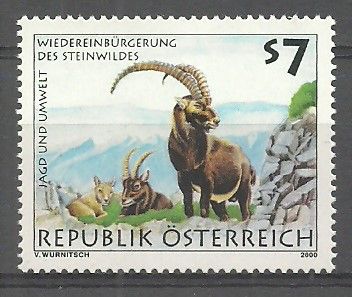 Znaczek Austria 2000 Mi 2306 Czyste **