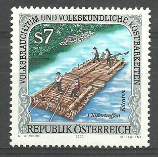 Znaczek Austria 2000 Mi 2325 Czyste **