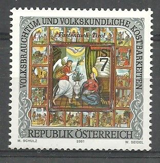 Znaczek Austria 2001 Mi 2343 Czyste **