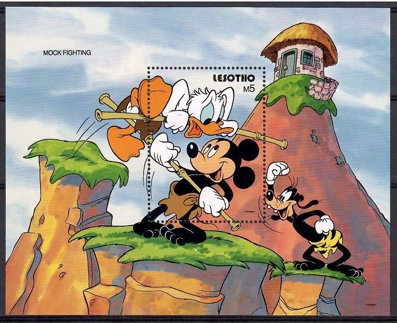 Znaczek Lesotho 1991 Mi bl 86 Czyste **