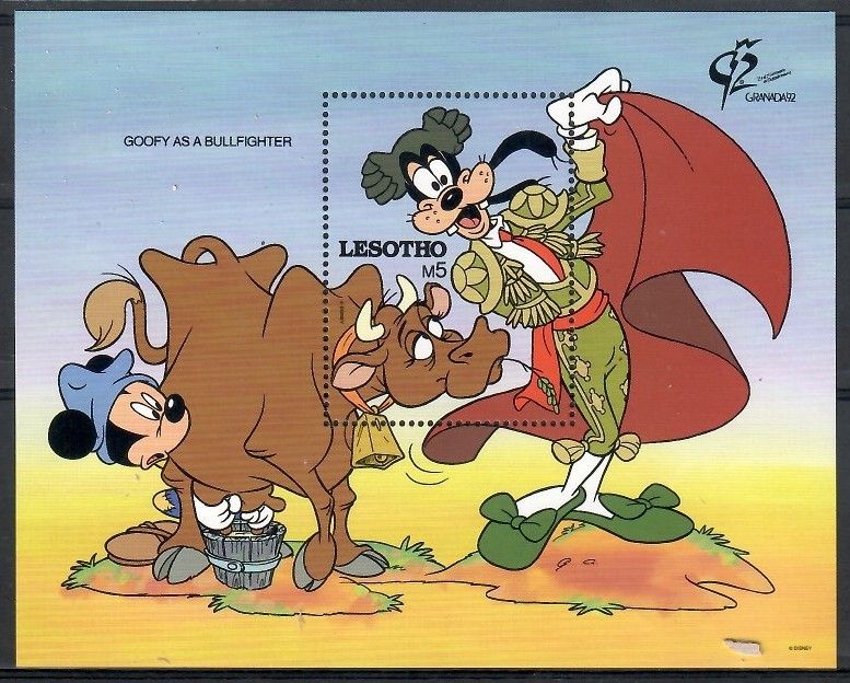 Znaczek Lesotho 1992 Mi bl 88 Czyste **