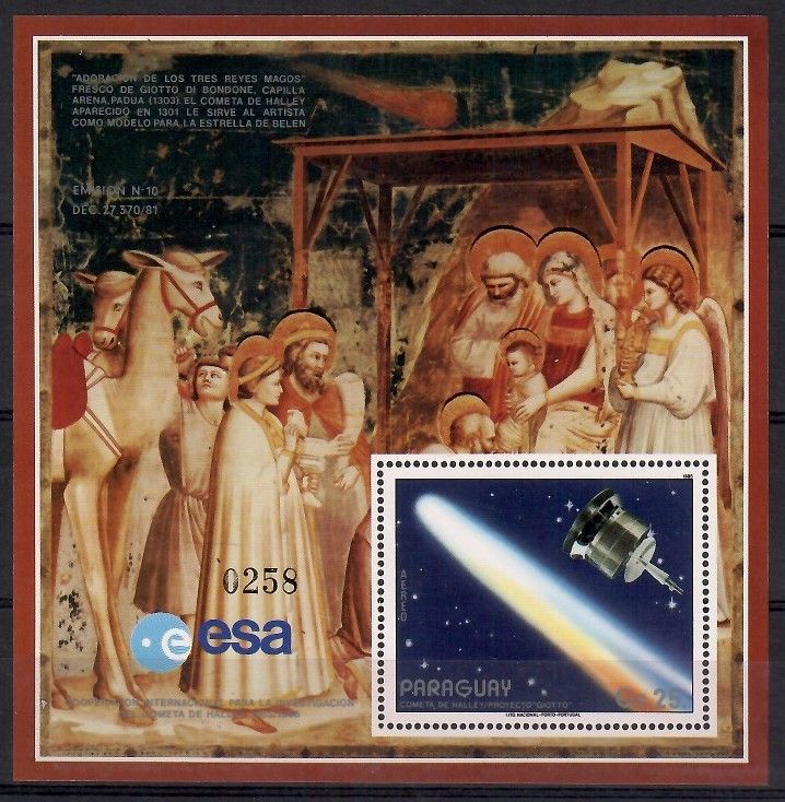 Znaczek Paragwaj 1986 Mi bl 429 Czyste **