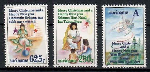 Znaczek Surinam 1994 Mi 1497-1499 Czyste **